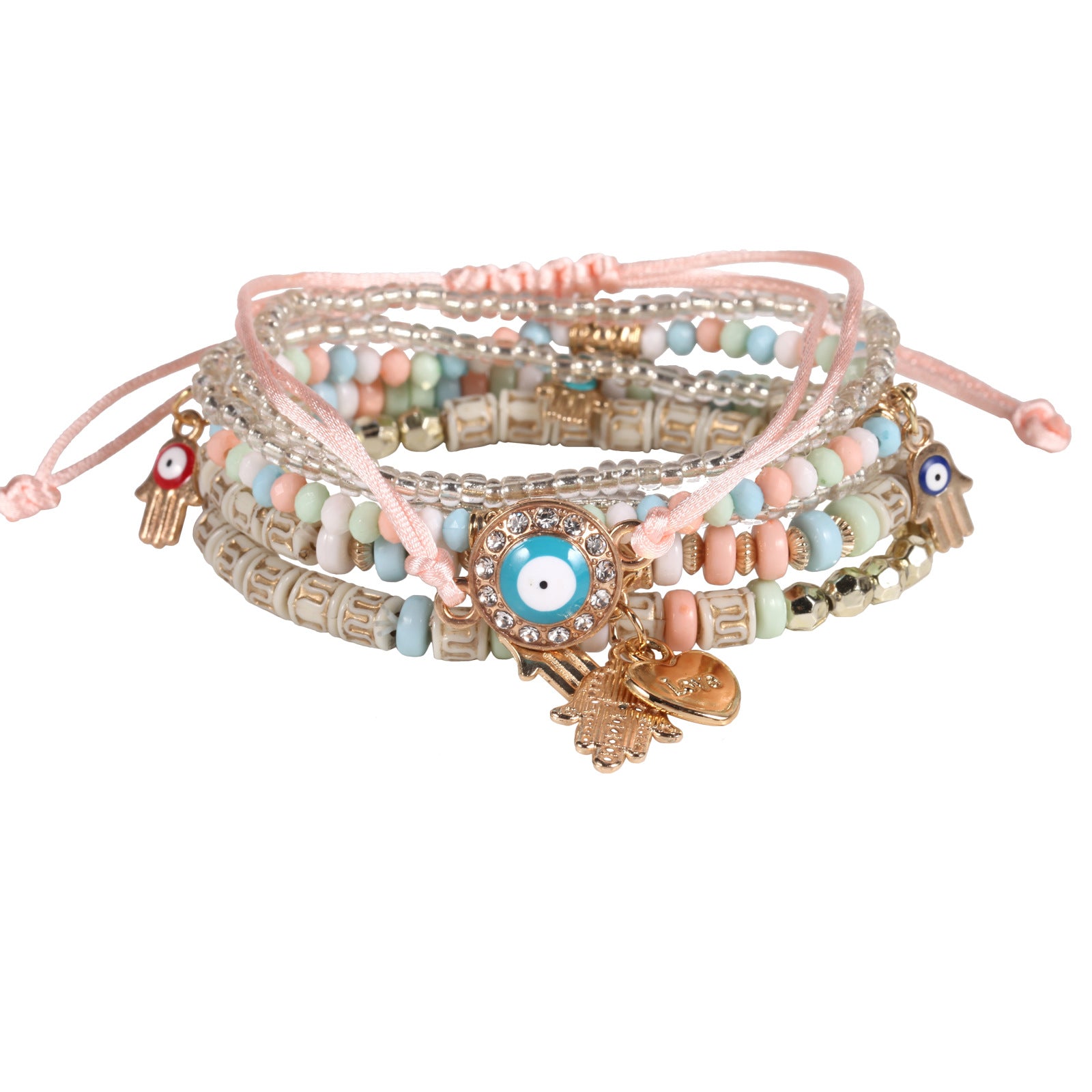 Wholesale Demon Eye Multi-layer Bracelet